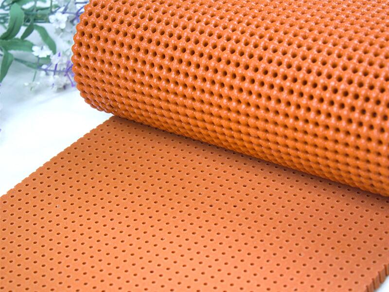 Red Perforated Silicone Foam Pad