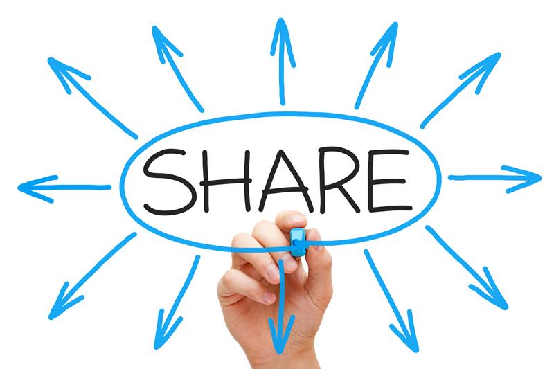 Make the difference by sharing