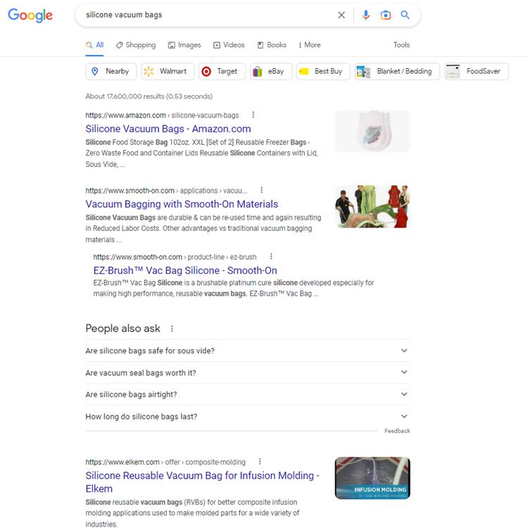Silicone Vacuum Bags From Google 2023-02-06