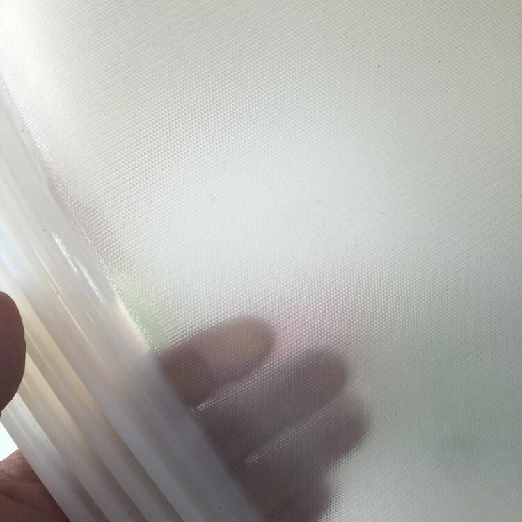 Textured surface for a silicone vacuum bag