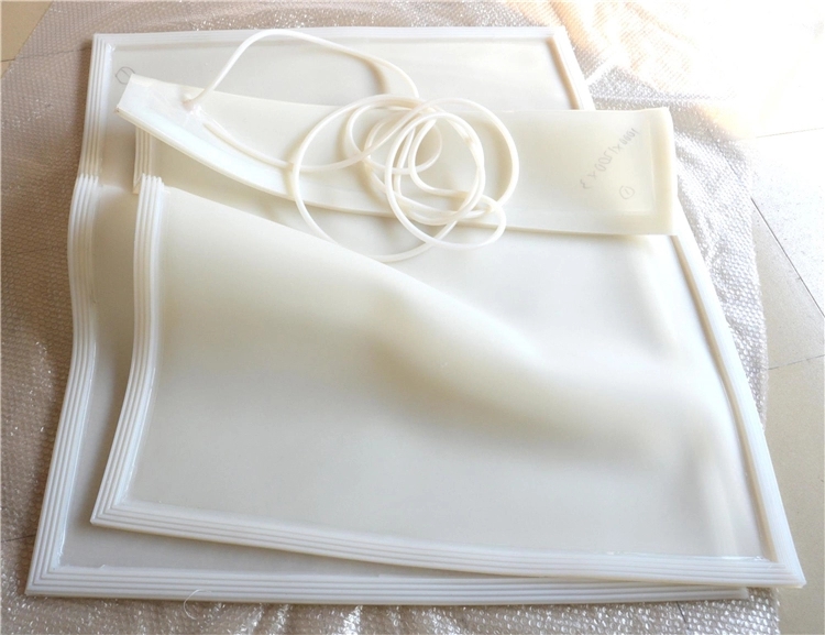 Top pad and Base pad for a silicone vacuum bag