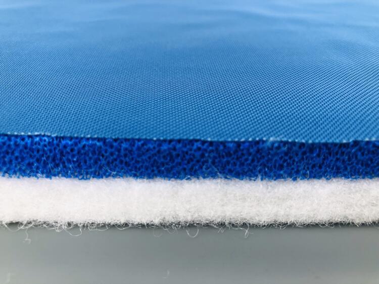 Blue Silicone Foam Padding For Ironing Tables And Steam Presses