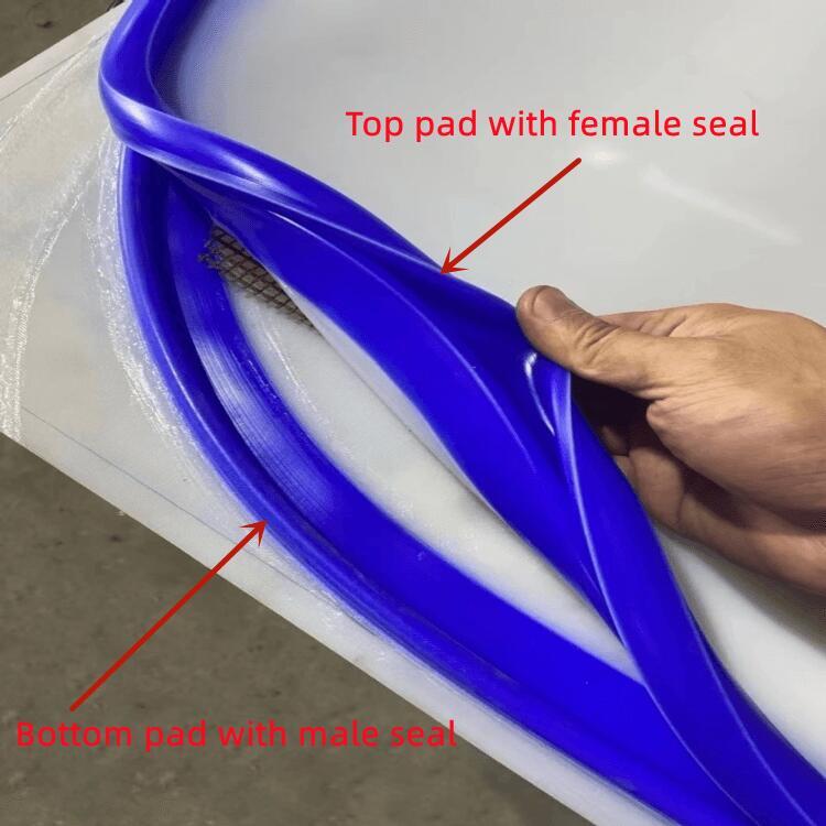 Top Layer with Female (U-Seal) and  Bottom Layer with Male (U-Seal)