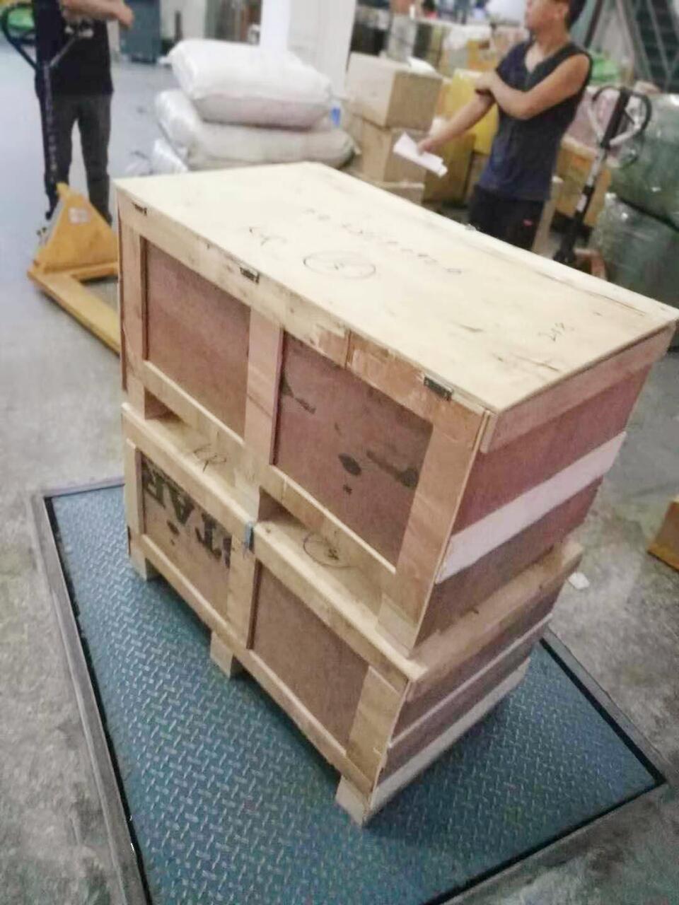 U-seal Bags Packed Inside Wooden Crates