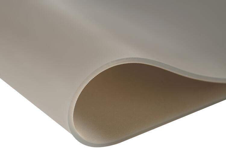 High temperature silicone sheet for composite forming
