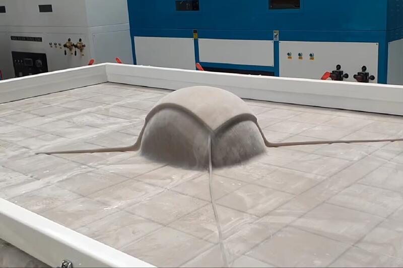 THK 2mm Silicone Rubber Membrane For Vacuum Press Machines