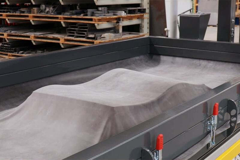 THK 2mm Silicone Rubber Membrane For Vacuum Pressing Machines